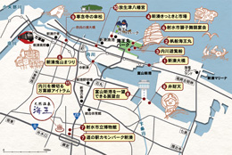 新湊地図